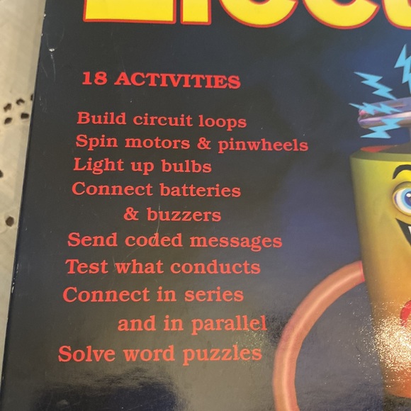 ScienceWiz Electricity 18 Projects Kids Educational Science Book & Activity - Picture 3 of 7